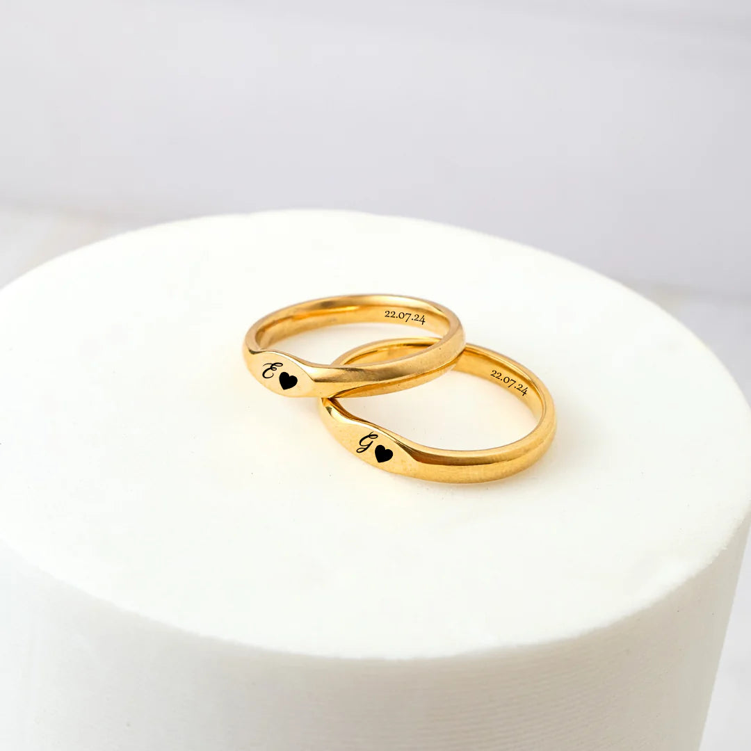 Anillos Personalizados de Pareja